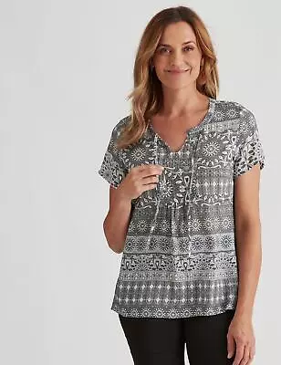 $16.80 • Buy Millers Woven Studded Blouse Womens Clothing  Tops Blouse