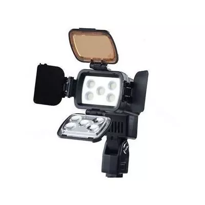 Dot.Foto VL-002B Professional 5-LED Video Light Camera Camcorder Lamp Adjustable • £26.37