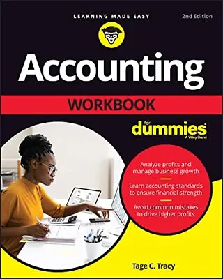 Accounting Workbook For Dummies (For Dummies (Business Amp Personal Finance)) • £14.85