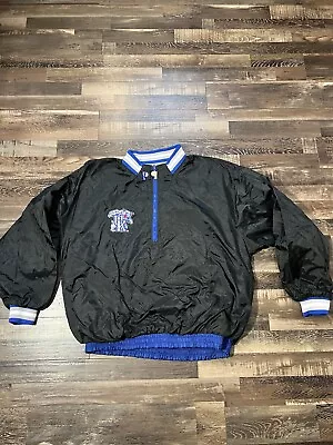 Vintage Pro Player University Of Kentucky Reversible Windbreaker Jacket Mens Xl • $48.88