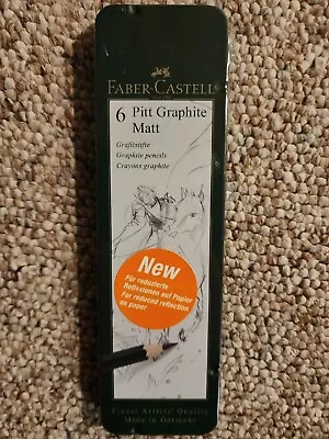 Faber Castell Pitt Graphite Matt 6pk • $14.49