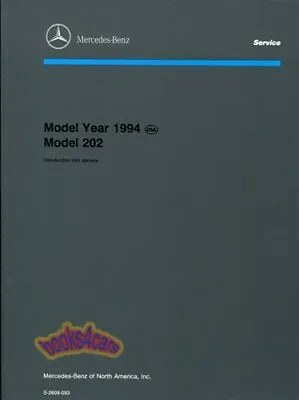 Mercedes Book Technical Manual Repair Shop Service C280 C220 202 • $35.95