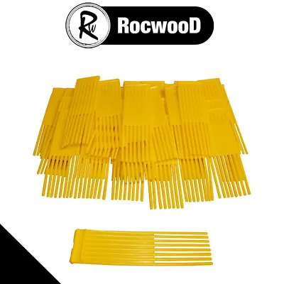 Westwood Countax Sweeper Brushes Bristles Yellow Fits Lawn Tractor Pack Of 54 • £23.63