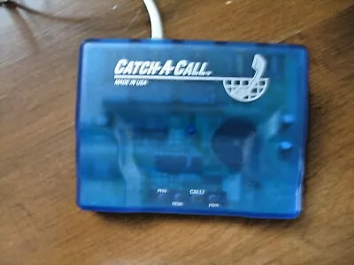 Catch-A-Call Telephone Line Sharing Device: Receive Calls And Faxes While Online • $2.50