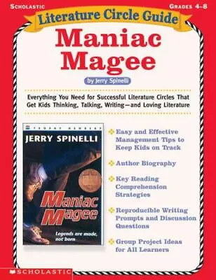 Literature Circle Guide: Maniac Magee: Everything You Need For Successful... • $13.27