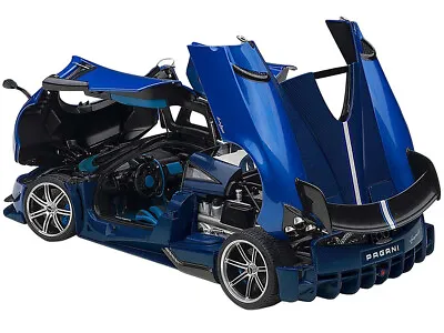 Autoart 78277 Pagani Huayra BC Blu Francia / Candy Blue Metallic 1/18 • $361.99