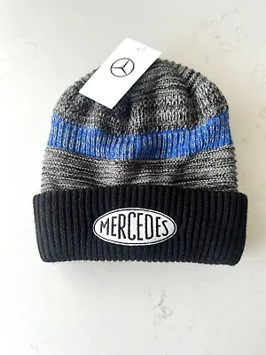 NWT Mercedes-Benz USA Winter Collection Knit Beanie Hat Authentic Merchandise • $24.99