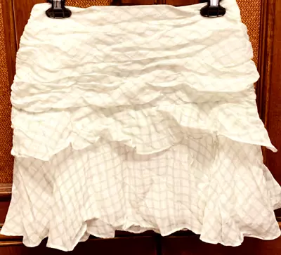 MINKPINK Women's Oxley Ruffled Mini Skirt Multi SMALL NEW • $17.50