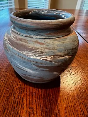 Niloak Mission Swirl Pottery Bowl Vase Jar 1st Art Mark • $79