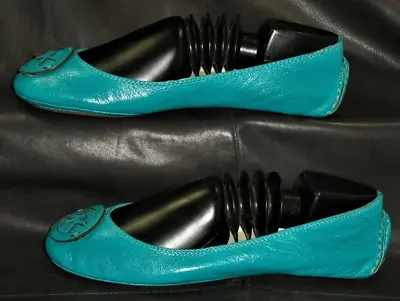 MICHAEL Michael Kors Women's Turquois Leather Flat Driving Pump Shoes Size US 7M • $39.99