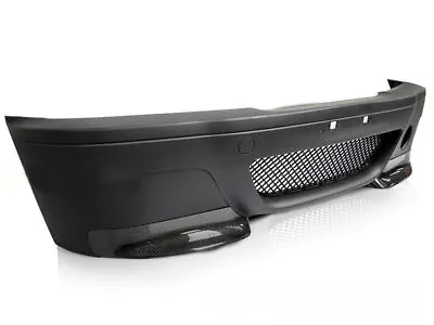 CSL Look Carbon Fiber Flaps/ Front Bumper For BMW E46 (Coupe Cabrio + Sedan • $550.33