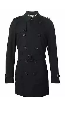 Burberry Men's Kensington Trench Coat Size 50 Mid Length • $500