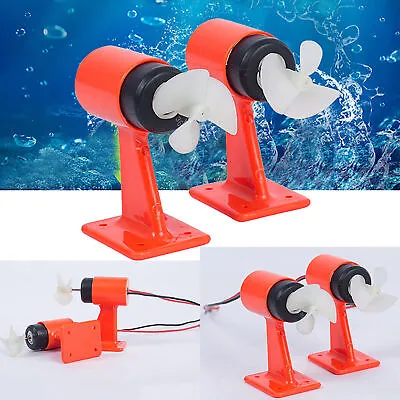 12V Underwater Thruster Motor 3 Blades Propeller For ROV Robot RC Bait Tug Boat • $15.46