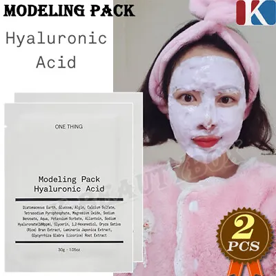 ONE THING Hyaluronic Acid Modeling Pack 30g 2pcs Jelly Mask Korea Cosmetics • $13.83