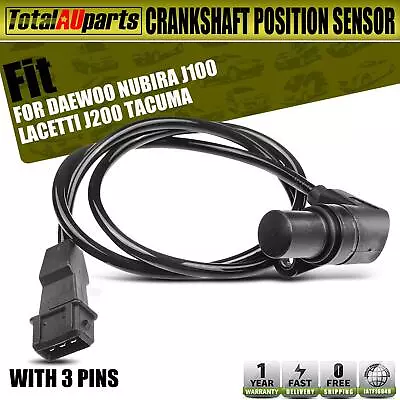 Crankshaft Position Sensor For Daewoo Lacetti J200 Leganza KLAV Nubira J100 1.8L • $19.39