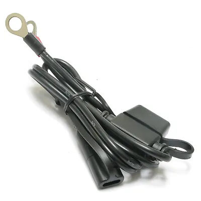 2-Pin SAE Motorcycle Battery Charging Cable With Inline 7.5 Amp Fuse • $8.95