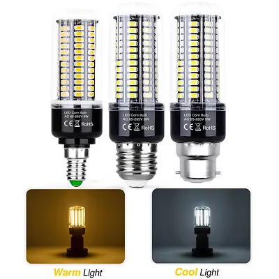 LED Bulb 20W 15W 12W 9W 7W 5W Corn Light 85-265V E26/27 E14 B22 LED Bulb Lamps • $10.20