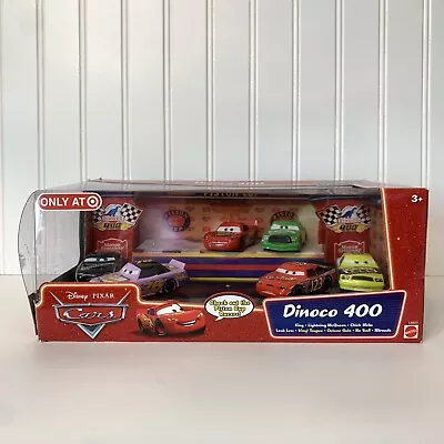 Disney Pixar Cars Dinoco 400 Die Cast Cars Target Exclusive Partial Set With Box • $25