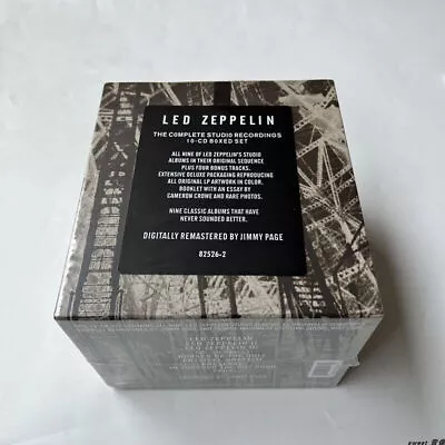 Music Album - Led Zeppelin 10 CD The Complete Studio Recordings Collection Box • £52.99