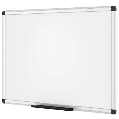 VIZ-PRO Magnetic Dry Wipe Whiteboard 90 X 60 Cm A1 Dry Erase White Board • £28.90