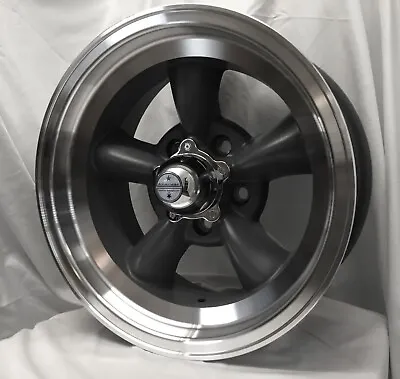 (4) 15x7 AMERICAN RACING Torq Thrust D Gray Rims Chevy S10 2wd Truck 1982-2004 • $497.33