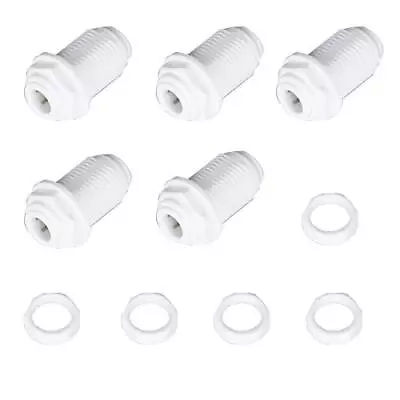 1/4 Bulkhead Fitting 1/4 Ro Tubing Use For Ro/di System5 1/4  Tube O.d • $11.58