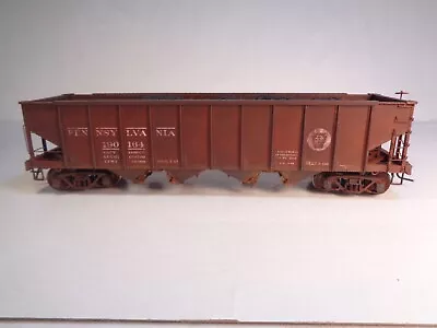 O Scale Atlas Pennsylvania H21a Hopper Car #190164 [2 Rail] Weathered • $45