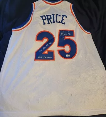 Cleveland Cavaliers Mark Price Autographed Jersey W/Inscriptions Beckett Witness • $169.99