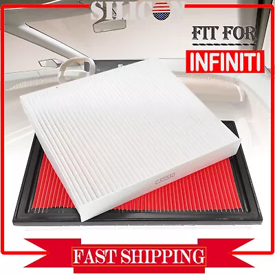 Cabin & Air Filter Combo For Infiniti Fits G35 3.5l Engine 2003 - 2007 • $17.99