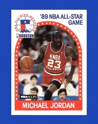 1989-90 NBA Hoops All-Star Set-Break # 21 Michael Jordan NM-MT OR BETTER • $0.79