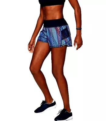 ATHLETA Mosaic Print Ready Set Go Lined Athletic/Running Shorts Size S Women's • $22.84