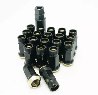 Wheel Mate Muteki SR45R Lug Nut Kit 12x1.5 Black • $178.60