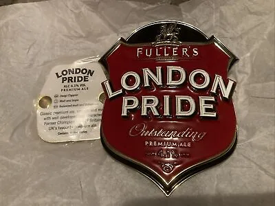 FULLER'S LONDON PRIDE METAL PUMP CLIP WITH ATTACHMENTS Mancave • £12