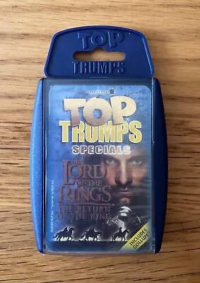 B/N  Sealed Return Of The KingTop Trumps Rare And Deleted 2003 Lord Of The Rings • £9.99
