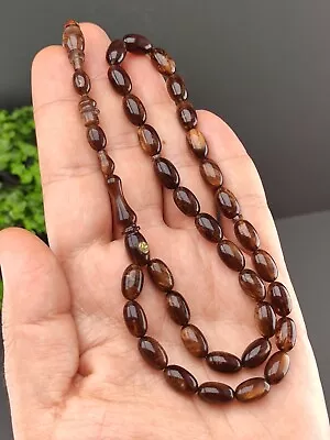 Faturan Amber Rosary 33 Islamic Rosary Misbaha Tasbih Tasbeeh Masbaha Tesbih • $70