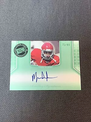 2011 Mark Ingram Press Pass Auto /99 • $11