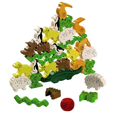 HABA Animal Upon Animal - Classic Wooden Stacking Game Fun For The Whole Family • $24.99