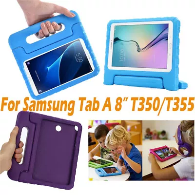 Kids Rugged Shockproof Stand Cover Case For Samsung Galaxy Tab A 8 SM T350 T355 • $21.99