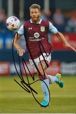 Aston Villa Hand Signed Nathan Baker 6x4 Photo 1. • £2.99