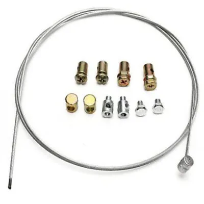 Motorcycle Parts Throttle Clutch Brake Emergency Cable Repair Kit Set Universal • $8.95