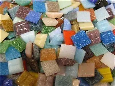 400 Mosaic Tiles 'The Full Mix. Arts & Crafts. Schools Tessera  Mixed Mosaics • £6.95