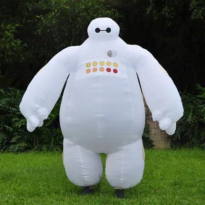 Inflatable Costume Outfit Big Hero BayMax For Halloween Cosplay Party AdultSize • $53.99