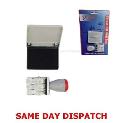 £3.99 • Buy Date Stamp With Ink Pad  Ideal For School Stationary Offices And Business