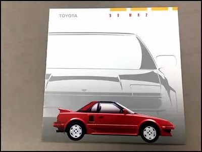 1989 Toyota Mr2 And Supercharged 12-page Original Car Sales Brochure Catalog • $47.96