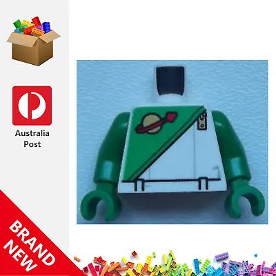 Genuine LEGO™ White Torso Space Futuron Green Retro 973 6120213 New • $11.90