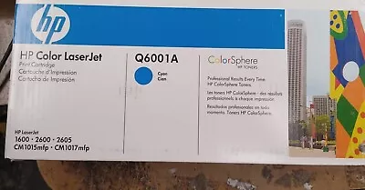 HP 124A Toner  Cyan (Q6001) **** New Sealed Box • $18