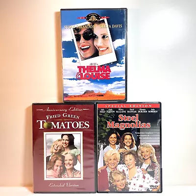 STEEL MAGNOLIAS / FRIED GREEN TOMATOES / THELMA & LOUISE (DVD) Drama NEW • $16.97