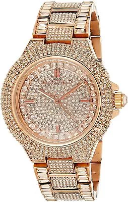 Michael Kors Camille Womens Watch Mk5862 Rose Gold - Warranty - Rrp 379.00 • $173.77