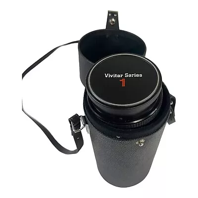 Vivitar Series 1 70-210mm F/3.5 Konica Mount Macro Zoom Lens With Hard Case • $25.99