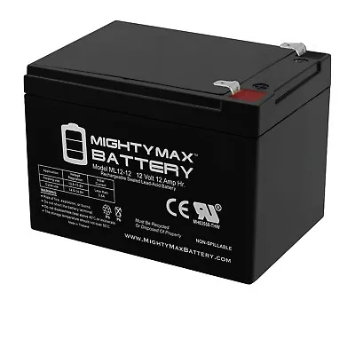 Mighty Max 12V 12AH Replacement Battery For Pride Mobility Go Go Scooter • $27.99